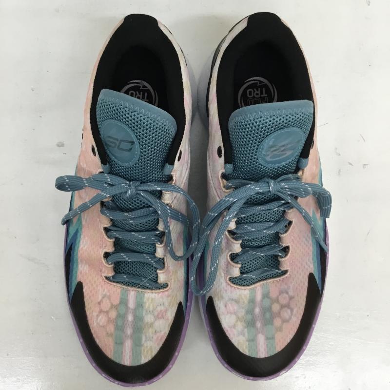 アンダーアーマー UNDER ARMOUR スニーカー スニーカー Under Armour Curry 1 Low FloTro Draft Day 3026278-400 27.0cm ロゴ、文字 マルチカラー / マルチカラー / multicolor メンズ USED 古着 中古 10156675