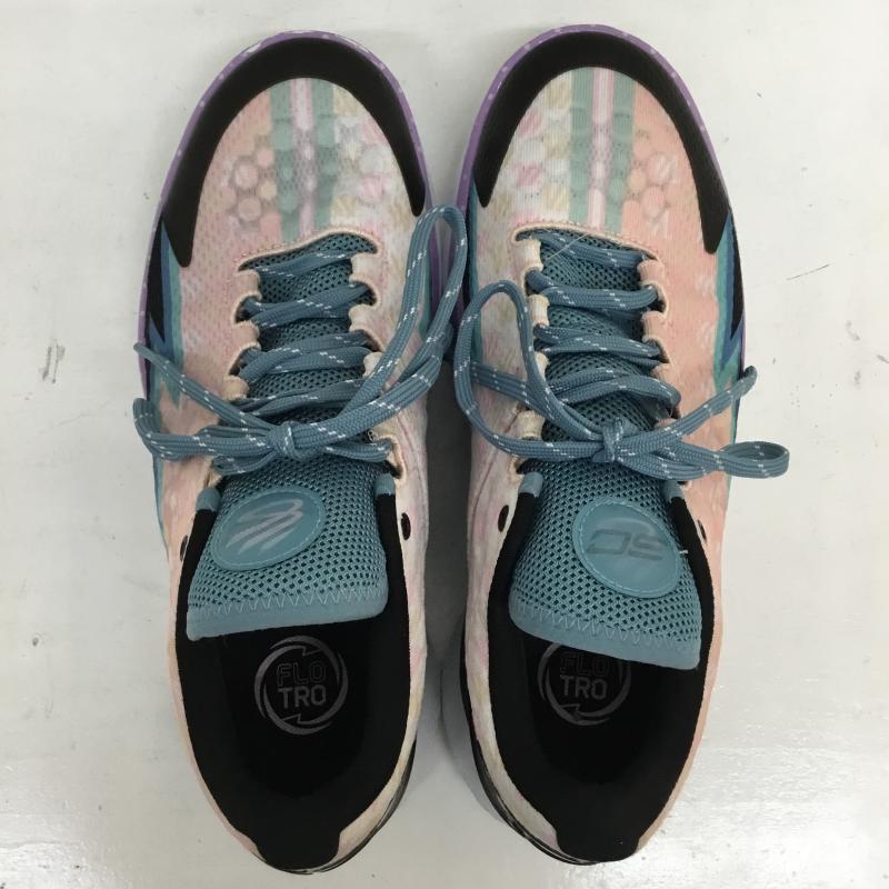 アンダーアーマー UNDER ARMOUR スニーカー スニーカー Under Armour Curry 1 Low FloTro Draft Day 3026278-400 27.0cm ロゴ、文字 マルチカラー / マルチカラー / multicolor メンズ USED 古着 中古 10156675