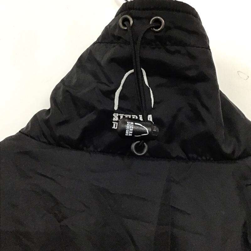 シェラデザイン SIERRA DESIGNS ジャケット、上着 ジャンパー、ブルゾン ジップアップジャケット ナイロンジャケット アウター M ロゴ、文字 黒 / ブラック / black メンズ USED 古着 中古 10156676