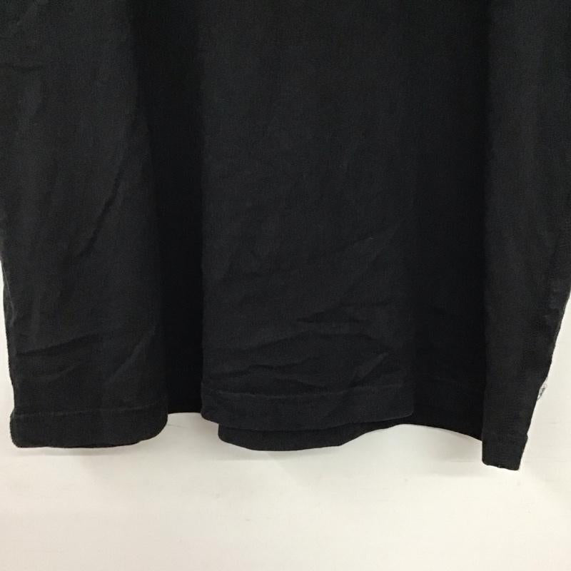 アディダス adidas Tシャツ 半袖 半袖カットソー プリントTシャツ クルーネックカットソー ロゴ、文字 黒 / ブラック / black メンズ USED 古着 中古 10156679
