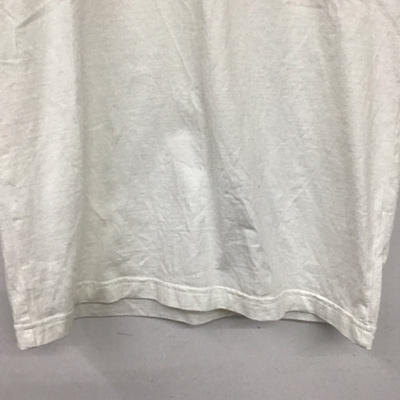 アディダス adidas Tシャツ 半袖 半袖カットソー プリントTシャツ クルーネックカットソー ロゴ、文字 白 / ホワイト / white メンズ USED 古着 中古 10156684
