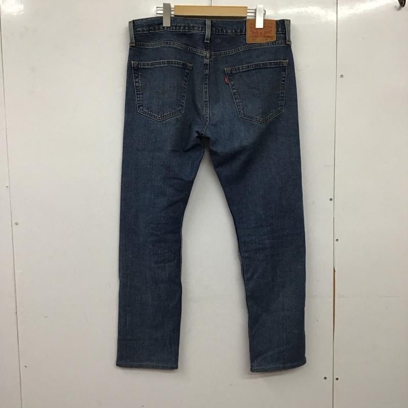 リーバイストラウスアンドコー Levi Strauss & co. パンツ デニム、ジーンズ デニムパンツ スリムパンツ カジュアルパンツ ストレッチパンツ 32インチ ロゴ、文字 インディゴ / インディゴ / Indigo メンズ USED 古着 中古 10156690