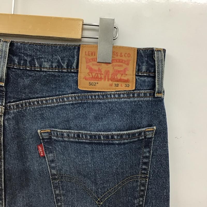 リーバイストラウスアンドコー Levi Strauss & co. パンツ デニム、ジーンズ デニムパンツ スリムパンツ カジュアルパンツ ストレッチパンツ 32インチ ロゴ、文字 インディゴ / インディゴ / Indigo メンズ USED 古着 中古 10156690