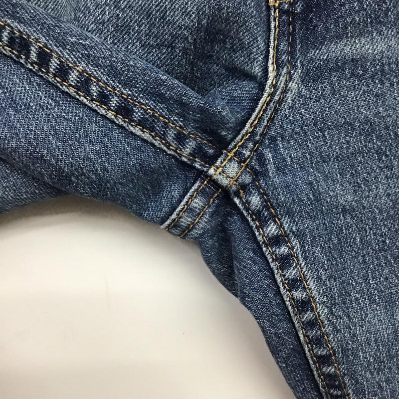 リーバイストラウスアンドコー Levi Strauss & co. パンツ デニム、ジーンズ デニムパンツ スリムパンツ カジュアルパンツ ストレッチパンツ 32インチ ロゴ、文字 インディゴ / インディゴ / Indigo メンズ USED 古着 中古 10156690