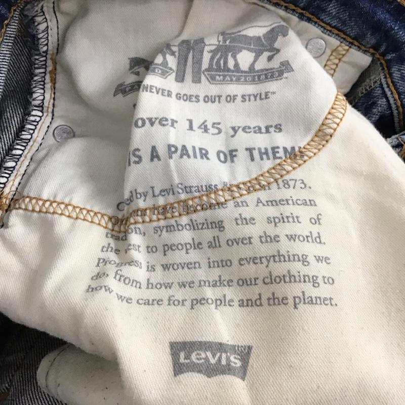 リーバイストラウスアンドコー Levi Strauss & co. パンツ デニム、ジーンズ デニムパンツ スリムパンツ カジュアルパンツ ストレッチパンツ 32インチ ロゴ、文字 インディゴ / インディゴ / Indigo メンズ USED 古着 中古 10156690