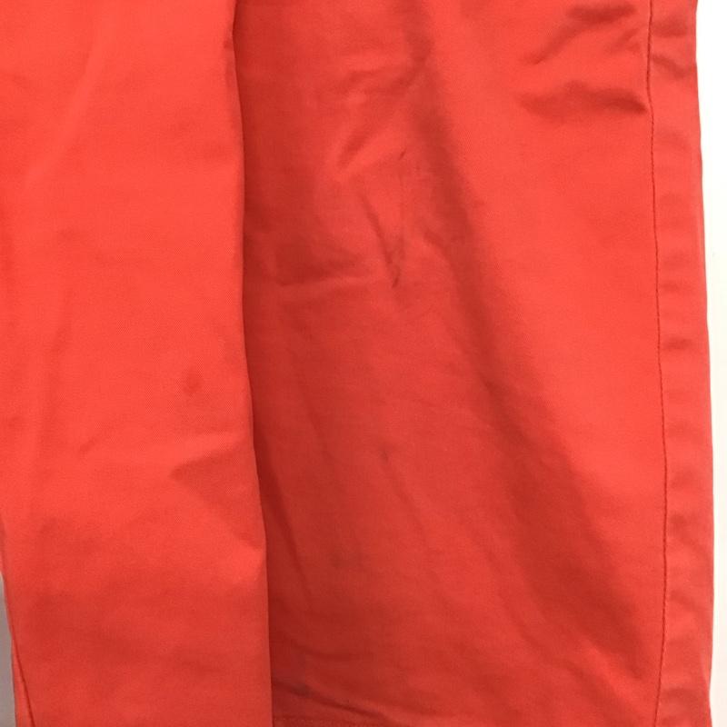 トミーヒルフィガー TOMMY HILFIGER パンツ ショートパンツ ショートパンツ ハーフパンツ カジュアルパンツ 34インチ 無地 赤 / レッド / red メンズ USED 古着 中古 10156692