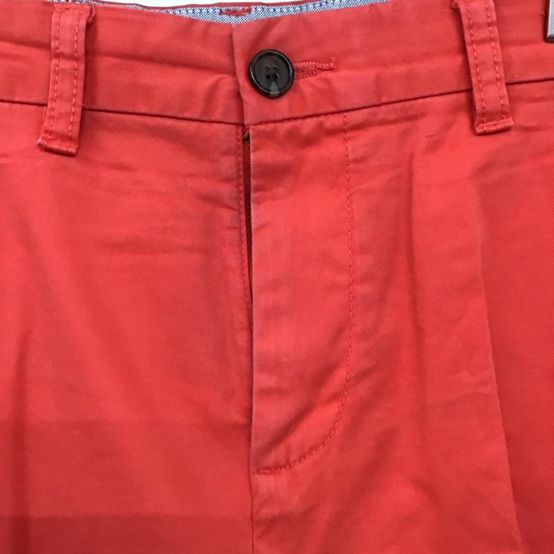 トミーヒルフィガー TOMMY HILFIGER パンツ ショートパンツ ショートパンツ ハーフパンツ カジュアルパンツ 34インチ 無地 赤 / レッド / red メンズ USED 古着 中古 10156692
