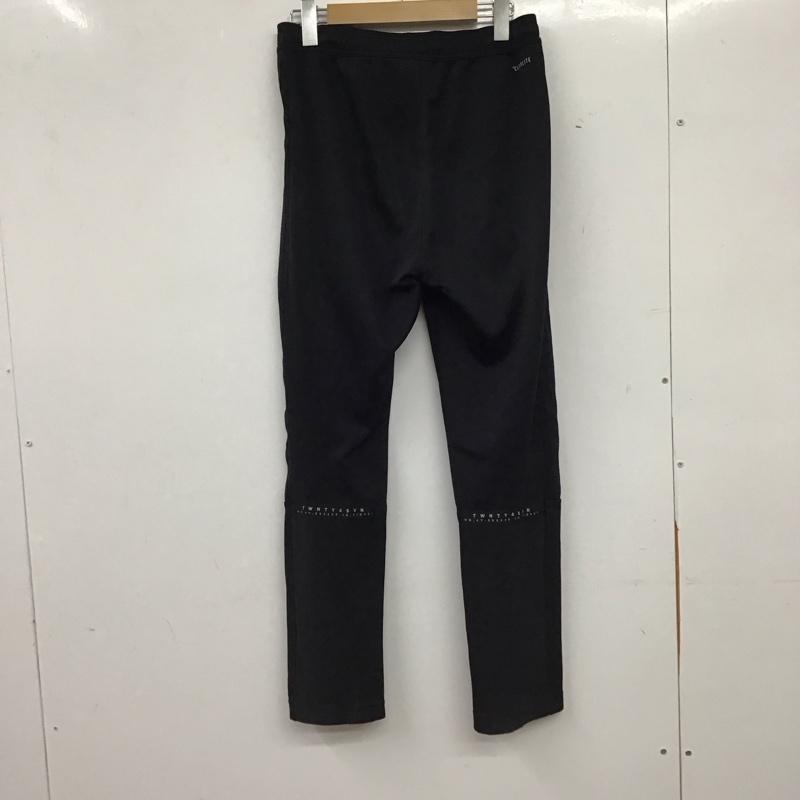 アディダス adidas パンツ ワークパンツ、ペインターパンツ ジャージパンツ スリムパンツ ロゴ、文字 黒 / ブラック / black メンズ USED 古着 中古 10156694