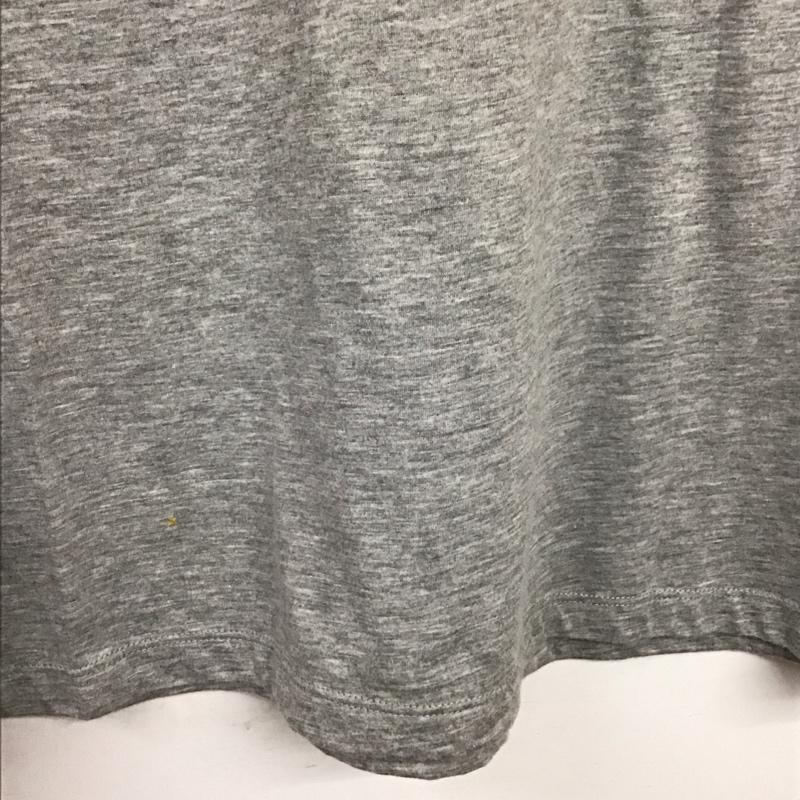デウスエクスマキナ DEUS EX MACHINA Tシャツ 半袖 半袖カットソー プリントTシャツ クルーネックカットソー L ロゴ、文字 灰 / グレー / gray メンズ USED 古着 中古 10156696