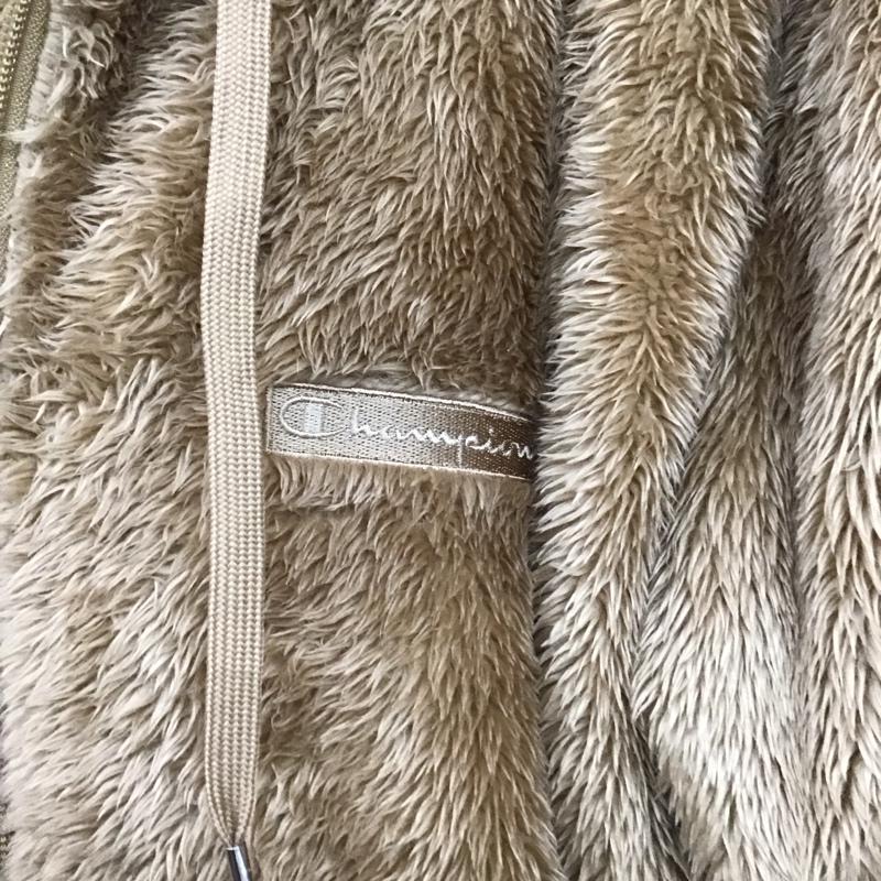 チャンピオン Campion パーカー 長袖 L 無地 茶 / ブラウン / brown レディース USED 古着 中古 10156697