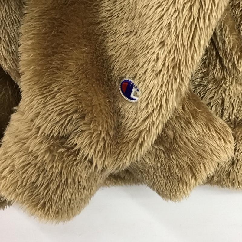 チャンピオン Campion パーカー 長袖 L 無地 茶 / ブラウン / brown レディース USED 古着 中古 10156697