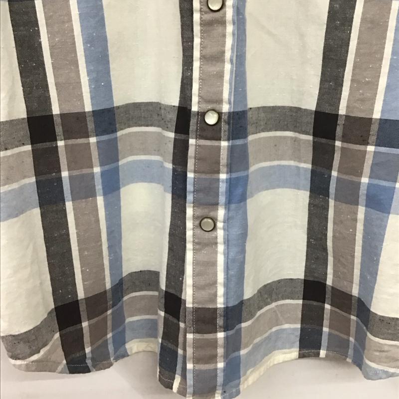 リーバイス Levi s シャツ、ブラウス 半袖 半袖シャツ チェックシャツ カラーシャツ L チェック マルチカラー / マルチカラー / multicolor メンズ USED 古着 中古 10156698