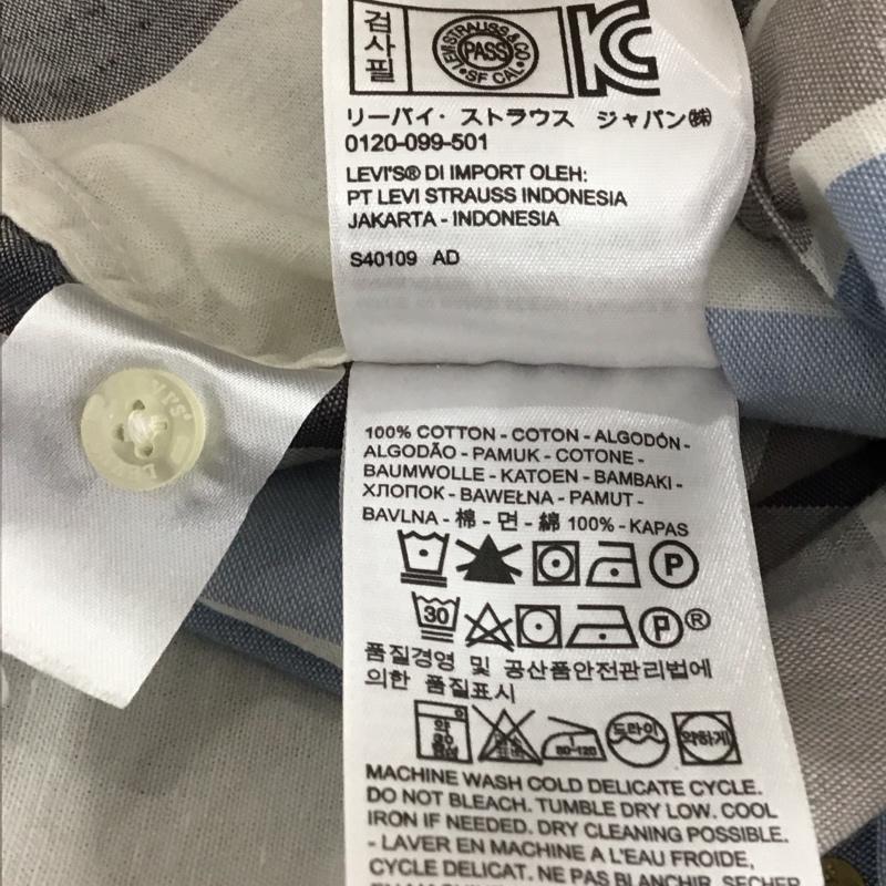 リーバイス Levi s シャツ、ブラウス 半袖 半袖シャツ チェックシャツ カラーシャツ L チェック マルチカラー / マルチカラー / multicolor メンズ USED 古着 中古 10156698