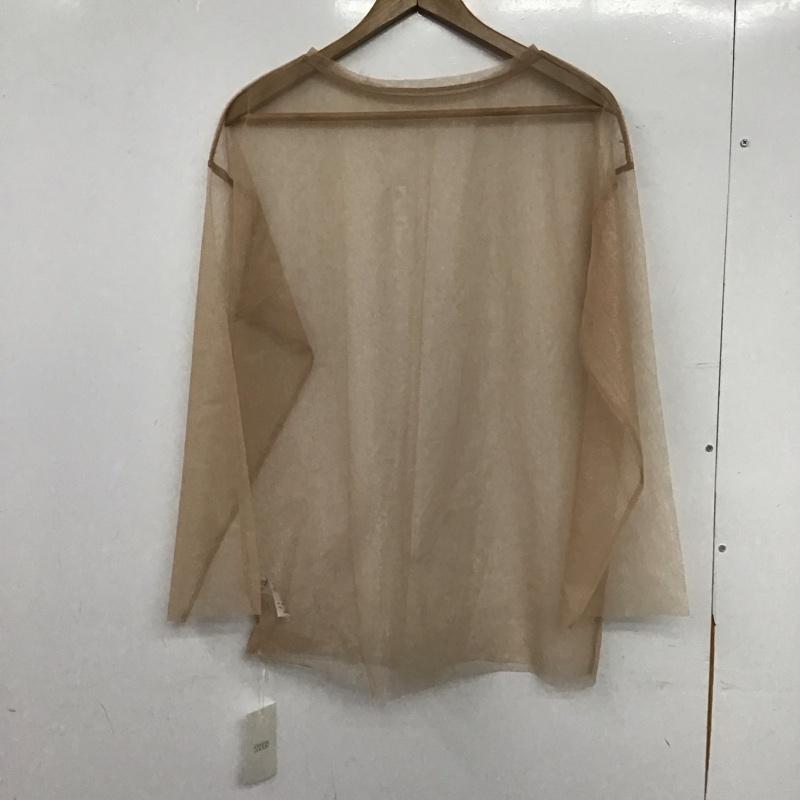 ローリーズファーム LOWRYS FARM カットソー 長袖 FREE 無地 ベージュ / ベージュ / beige レディース USED 古着 中古 10156699