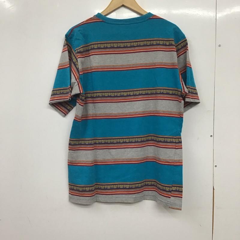 ハンテン HANGTEN Tシャツ 半袖 半袖カットソー プリントTシャツ クルーネックカットソー M プリント マルチカラー / マルチカラー / multicolor メンズ USED 古着 中古 10156703