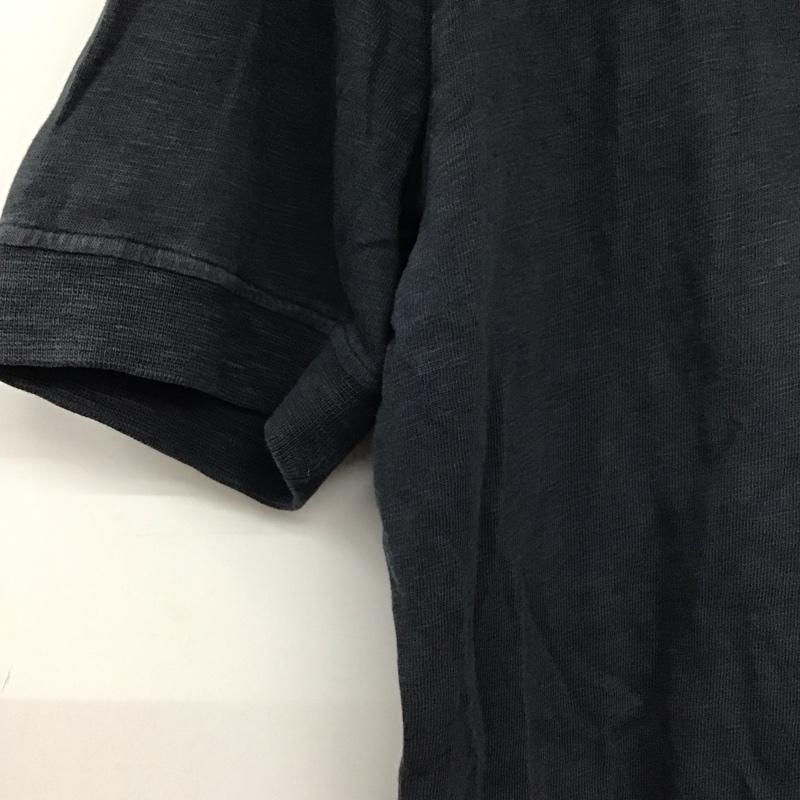 ハイドロゲン HYDROGEN ポロシャツ 半袖 半袖ポロシャツ カラーシャツ 半袖カットソー M ロゴ、文字 紺 / ネイビー / navy メンズ USED 古着 中古 10156708