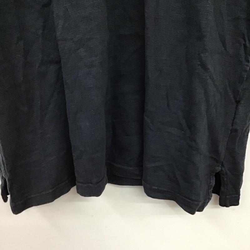 ハイドロゲン HYDROGEN ポロシャツ 半袖 半袖ポロシャツ カラーシャツ 半袖カットソー M ロゴ、文字 紺 / ネイビー / navy メンズ USED 古着 中古 10156708