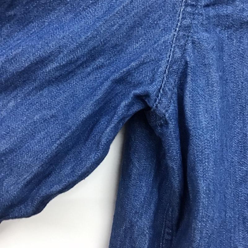 リーバイストラウスアンドコー Levi Strauss & co. シャツ、ブラウス 長袖 長袖シャツ デニムシャツ カラーシャツ L 無地 インディゴ / インディゴ / Indigo メンズ USED 古着 中古 10156710
