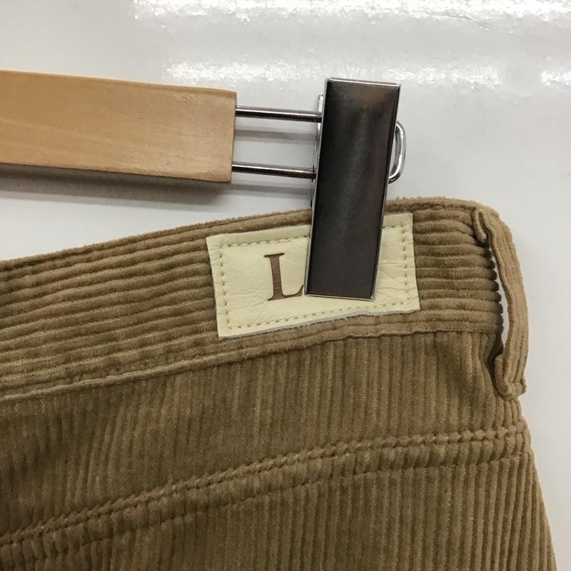 リー Lee スカート ロングスカート コーデュロイスカート M 無地 茶 / ブラウン / brown レディース USED 古着 中古 10156711