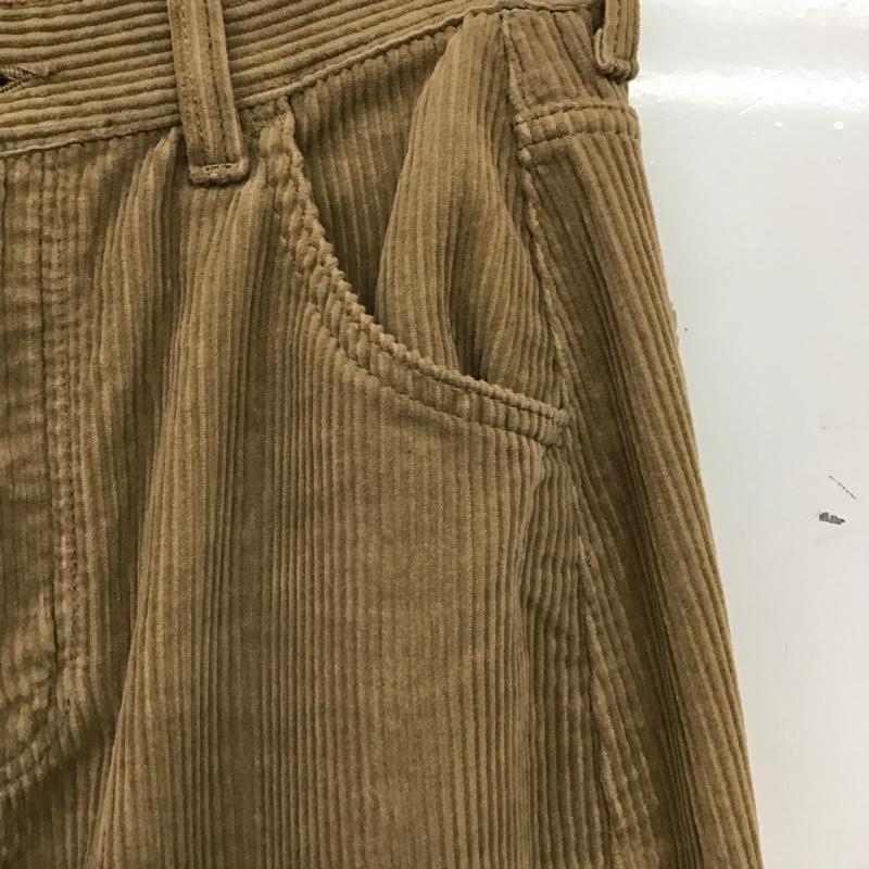 リー Lee スカート ロングスカート コーデュロイスカート M 無地 茶 / ブラウン / brown レディース USED 古着 中古 10156711