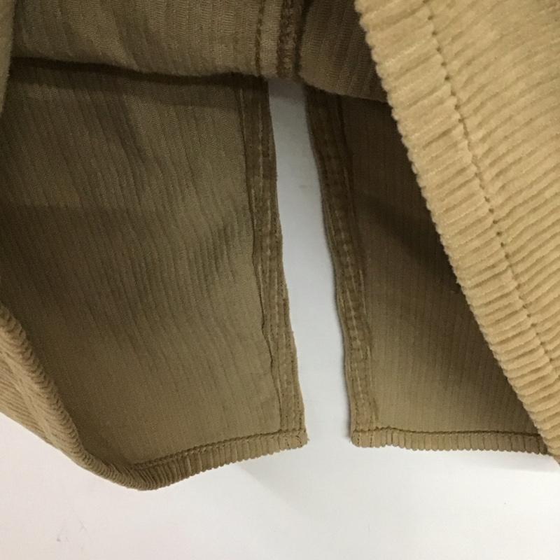リー Lee スカート ロングスカート コーデュロイスカート M 無地 茶 / ブラウン / brown レディース USED 古着 中古 10156711