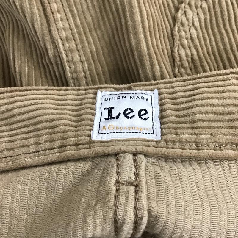 リー Lee スカート ロングスカート コーデュロイスカート M 無地 茶 / ブラウン / brown レディース USED 古着 中古 10156711