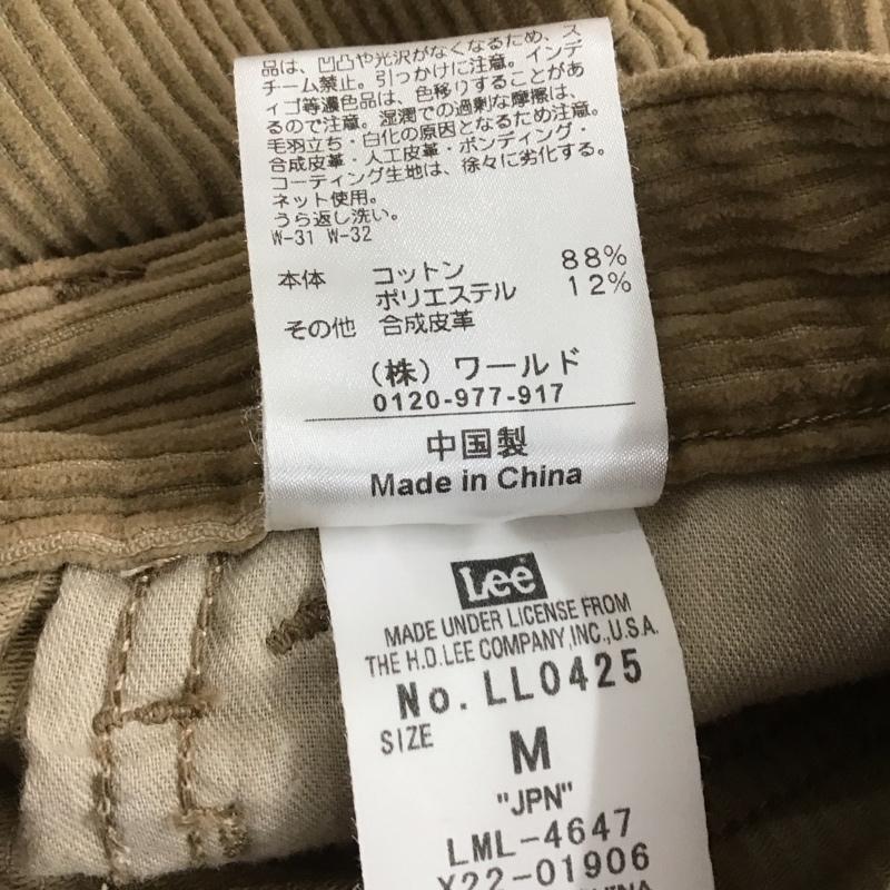 リー Lee スカート ロングスカート コーデュロイスカート M 無地 茶 / ブラウン / brown レディース USED 古着 中古 10156711