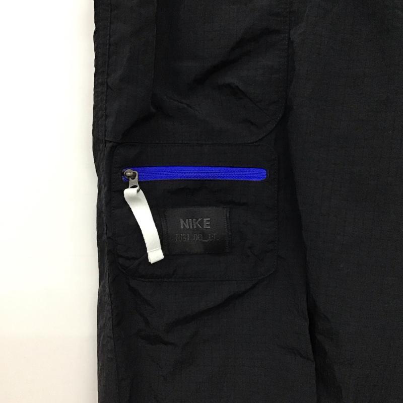 ナイキ NIKE パンツ ワークパンツ、ペインターパンツ DV8033-010 シティ ユーティリティ ハイウェスト ウーブン パンツ L ロゴ、文字 黒 / ブラック / black レディース USED 古着 中古 10156714