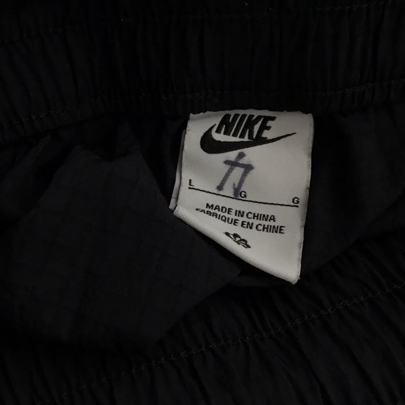 ナイキ NIKE パンツ ワークパンツ、ペインターパンツ DV8033-010 シティ ユーティリティ ハイウェスト ウーブン パンツ L ロゴ、文字 黒 / ブラック / black レディース USED 古着 中古 10156714