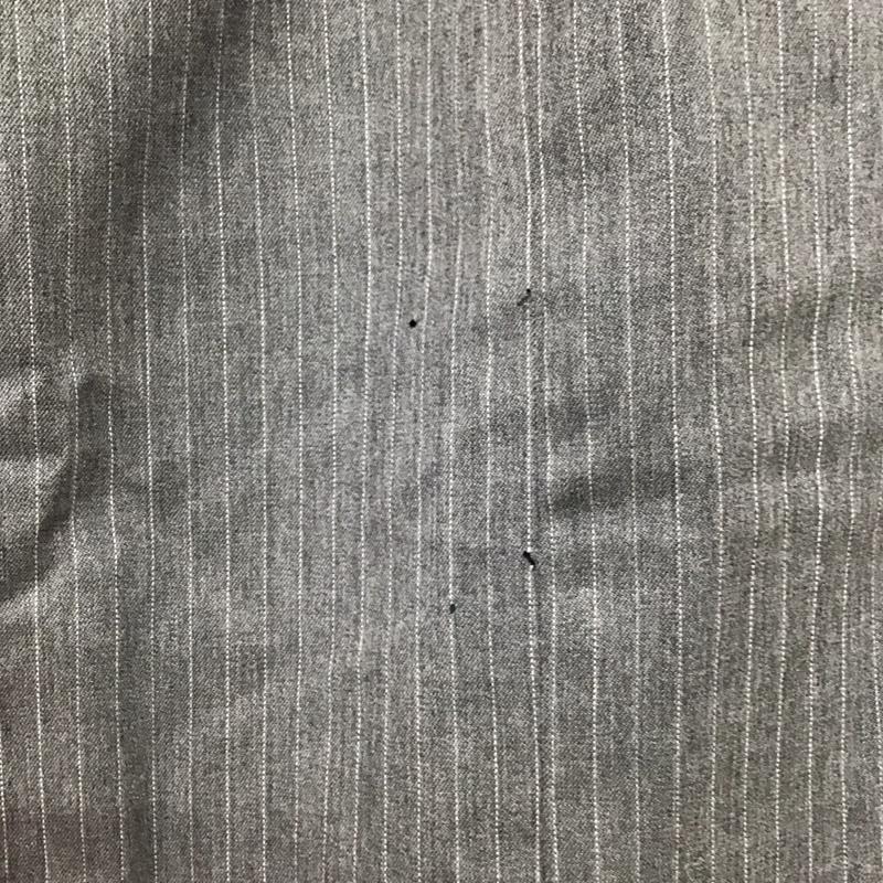 ナチュラルビューティーベーシック NATURAL BEAUTY BASIC スカート ミニスカート S ストライプ 灰 / グレー / gray レディース USED 古着 中古 10156715