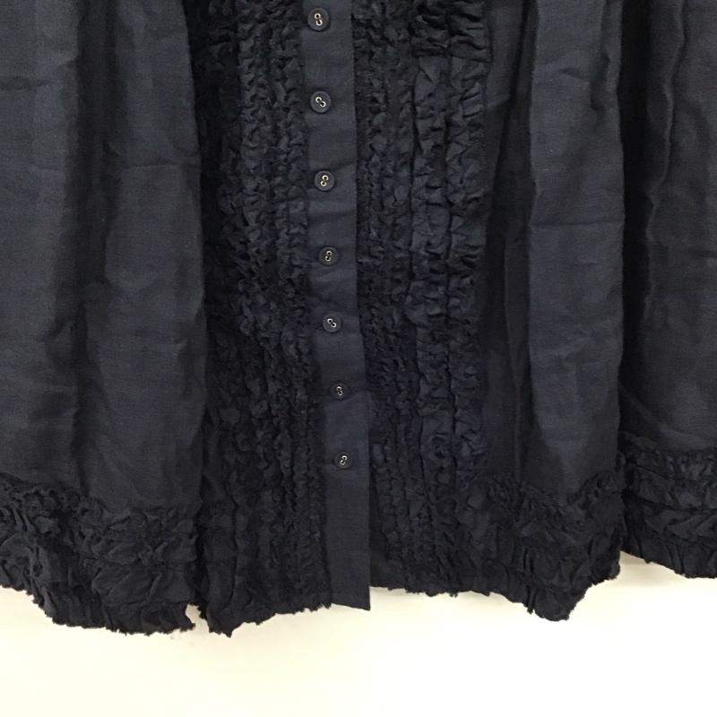 ピンクハウス PINK HOUSE スカート ロングスカート 無地 紺 / ネイビー / navy レディース USED 古着 中古 10156717