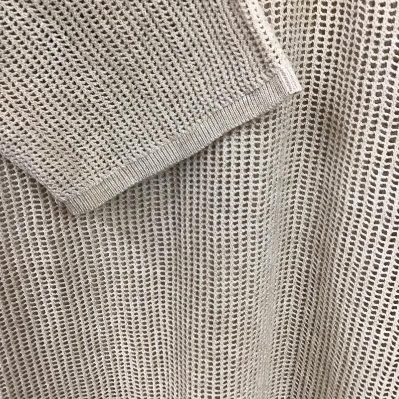 ジーナシス JEANASIS ワンピース ロングスカート JS063686CF メッシュデザイン長袖ロングワンピース FREE 無地 ベージュ / ベージュ / beige レディース USED 古着 中古 10156718