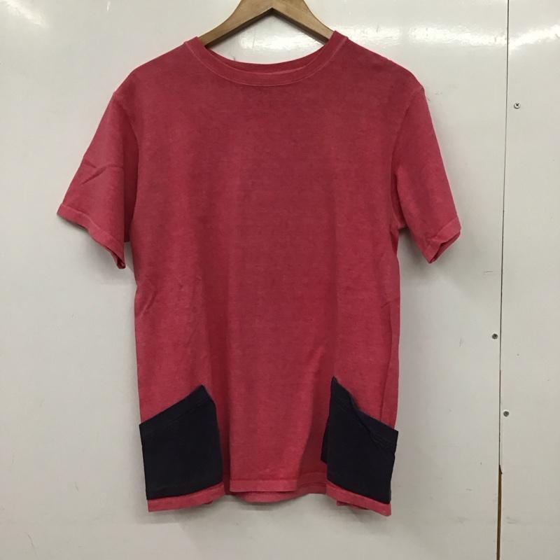 グッドオン Good On Tシャツ 半袖 半袖カットソー プリントTシャツ クルーネックカットソー M 無地 えんじ / ワインレッド / dark red メンズ USED 古着 中古 10156719