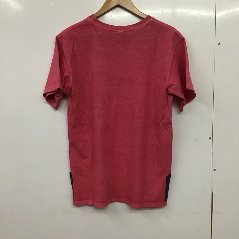 グッドオン Good On Tシャツ 半袖 半袖カットソー プリントTシャツ クルーネックカットソー M 無地 えんじ / ワインレッド / dark red メンズ USED 古着 中古 10156719