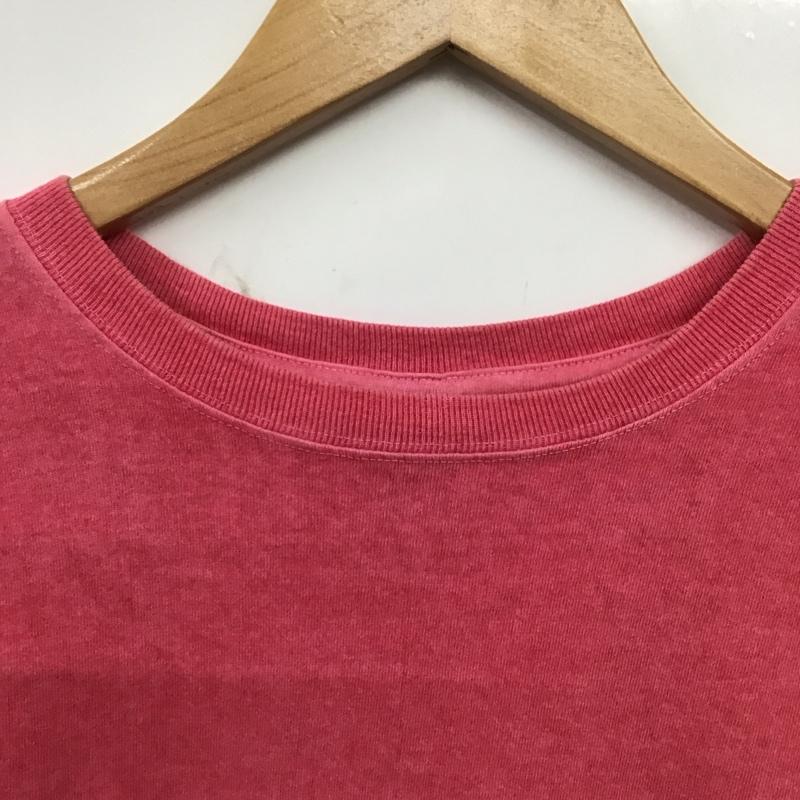 グッドオン Good On Tシャツ 半袖 半袖カットソー プリントTシャツ クルーネックカットソー M 無地 えんじ / ワインレッド / dark red メンズ USED 古着 中古 10156719