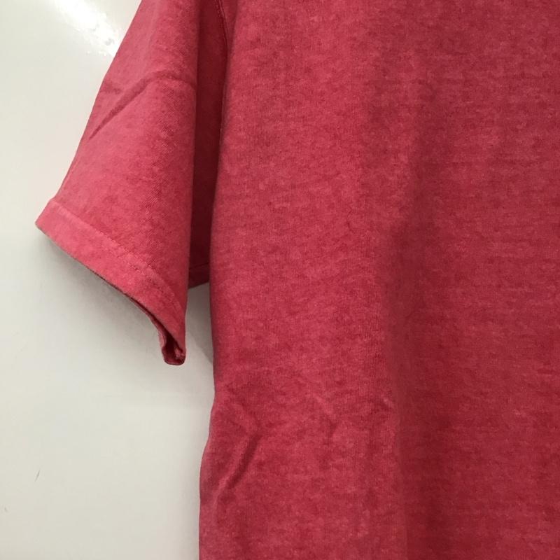 グッドオン Good On Tシャツ 半袖 半袖カットソー プリントTシャツ クルーネックカットソー M 無地 えんじ / ワインレッド / dark red メンズ USED 古着 中古 10156719