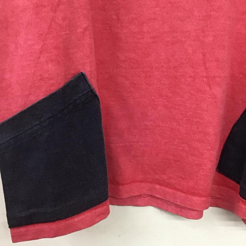 グッドオン Good On Tシャツ 半袖 半袖カットソー プリントTシャツ クルーネックカットソー M 無地 えんじ / ワインレッド / dark red メンズ USED 古着 中古 10156719