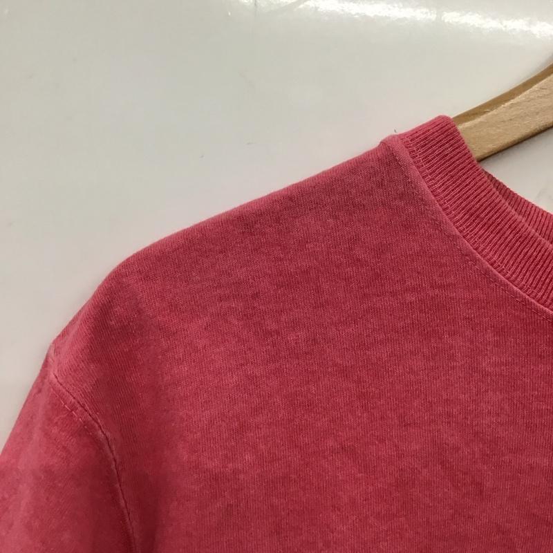 グッドオン Good On Tシャツ 半袖 半袖カットソー プリントTシャツ クルーネックカットソー M 無地 えんじ / ワインレッド / dark red メンズ USED 古着 中古 10156719