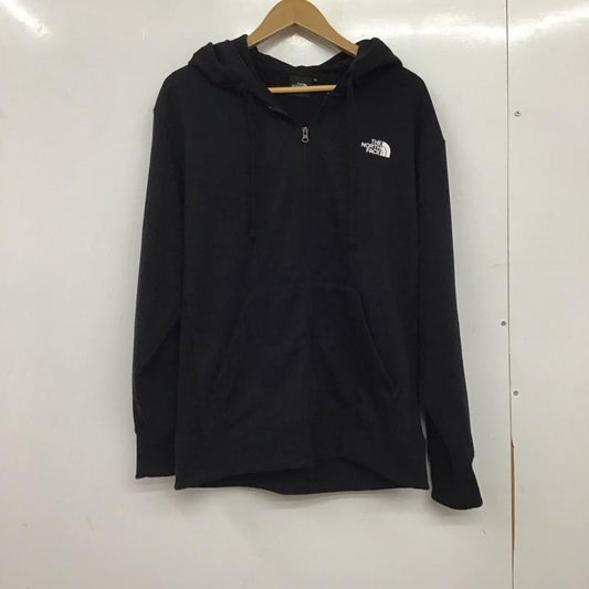 ザノースフェイス THE NORTH FACE パーカー 長袖 nt62130x 長袖パーカー ジップアップパーカー スウェット L ロゴ、文字 黒 / ブラック / black メンズ USED 古着 中古 10156722