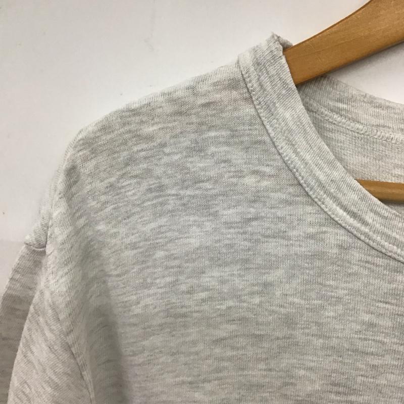 チャンピオン Champion Tシャツ 半袖 半袖カットソー プリントTシャツ クルーネックカットソー M ロゴ、文字 灰 / グレー / gray メンズ USED 古着 中古 10156724