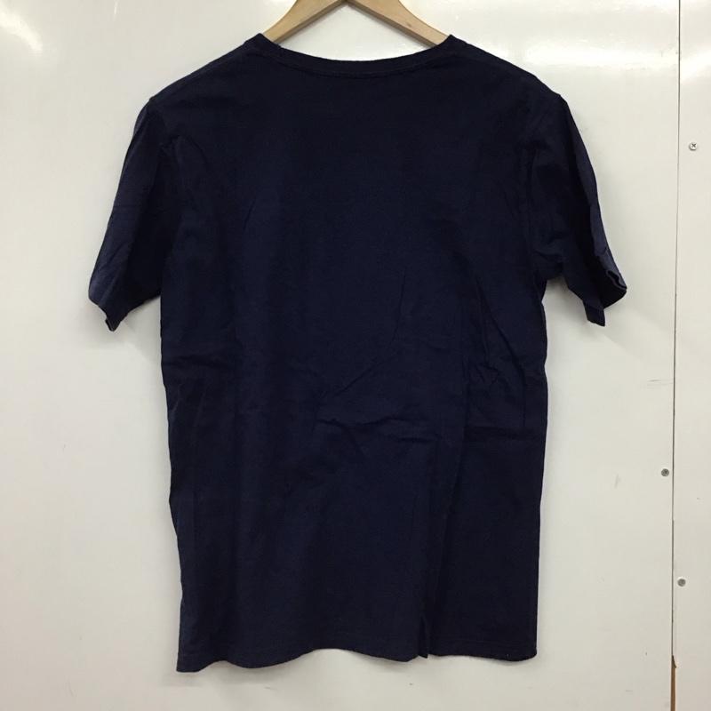 パタゴニア patagonia Tシャツ 半袖 半袖カットソー プリントTシャツ クルーネックカットソー XXL ロゴ、文字 紺 / ネイビー / navy メンズ USED 古着 中古 10156725