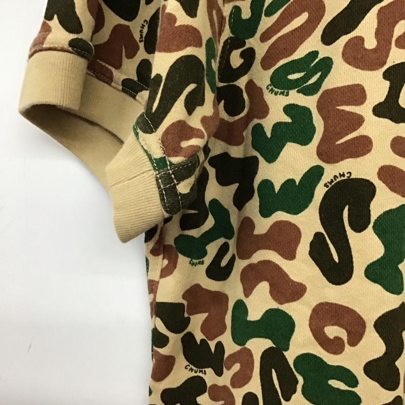 チャムス CHUMS Tシャツ 半袖 半袖カットソー プリントTシャツ クルーネックカットソー M カモフラージュ柄・迷彩 マルチカラー / マルチカラー / multicolor メンズ USED 古着 中古 10156726