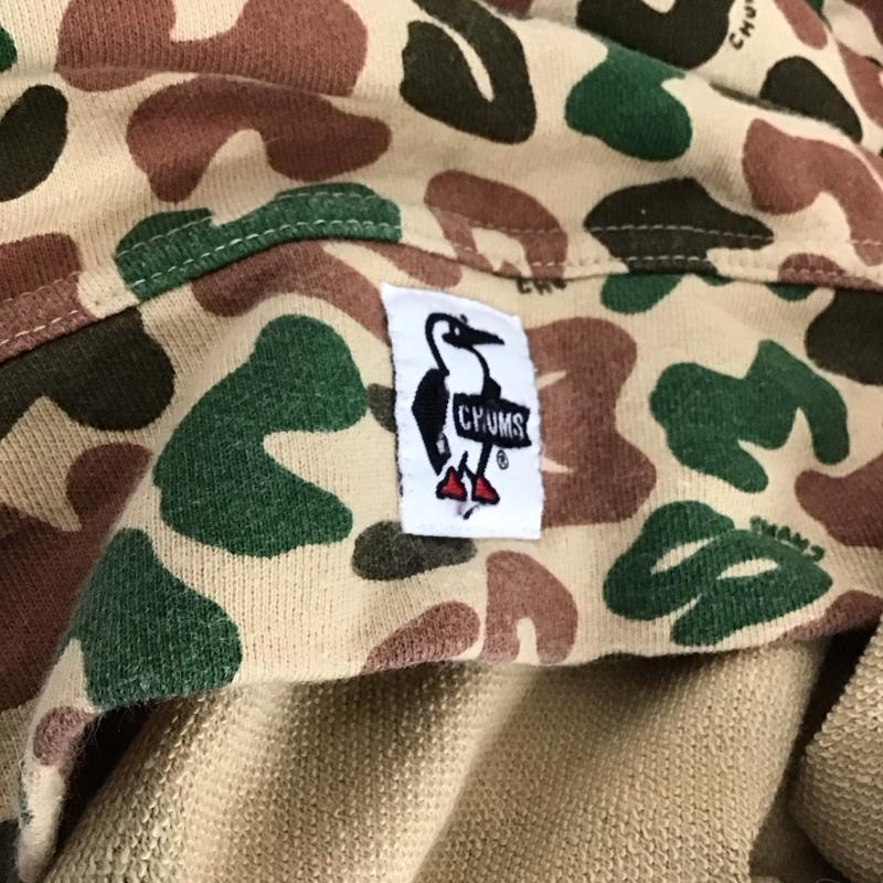 チャムス CHUMS Tシャツ 半袖 半袖カットソー プリントTシャツ クルーネックカットソー M カモフラージュ柄・迷彩 マルチカラー / マルチカラー / multicolor メンズ USED 古着 中古 10156726