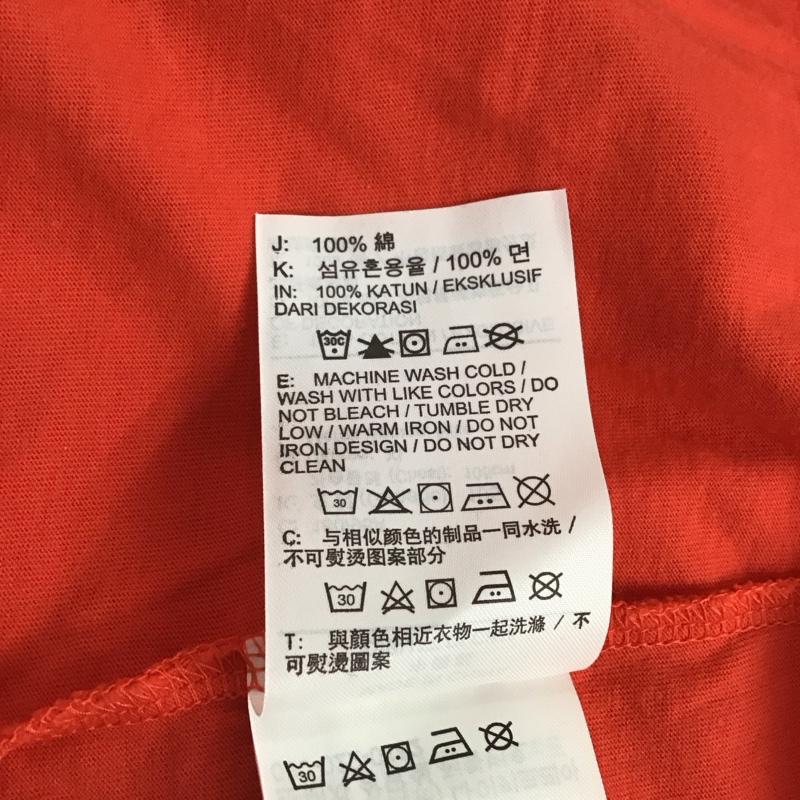 ナイキ NIKE Tシャツ 半袖 半袖カットソー プリントTシャツ クルーネックカットソー XL プリント 赤 / レッド / red メンズ USED 古着 中古 10156728