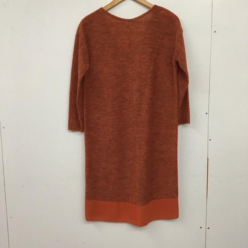 スピックアンドスパンノーブル Spick and Span Noble ニット、セーター 長袖 無地 茶 / ブラウン / brown レディース USED 古着 中古 10156729