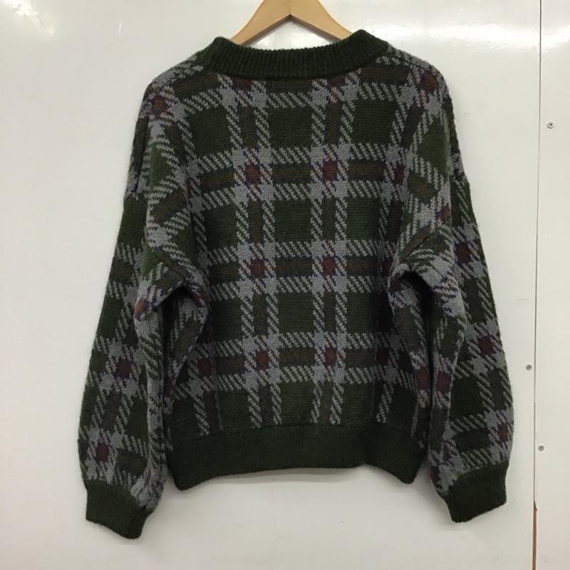 マウジー MOUSSY ニット、セーター 長袖 010CSW70-0580 FREE チェック マルチカラー / マルチカラー / multicolor レディース USED 古着 中古 10156730