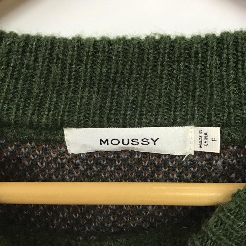 マウジー MOUSSY ニット、セーター 長袖 010CSW70-0580 FREE チェック マルチカラー / マルチカラー / multicolor レディース USED 古着 中古 10156730