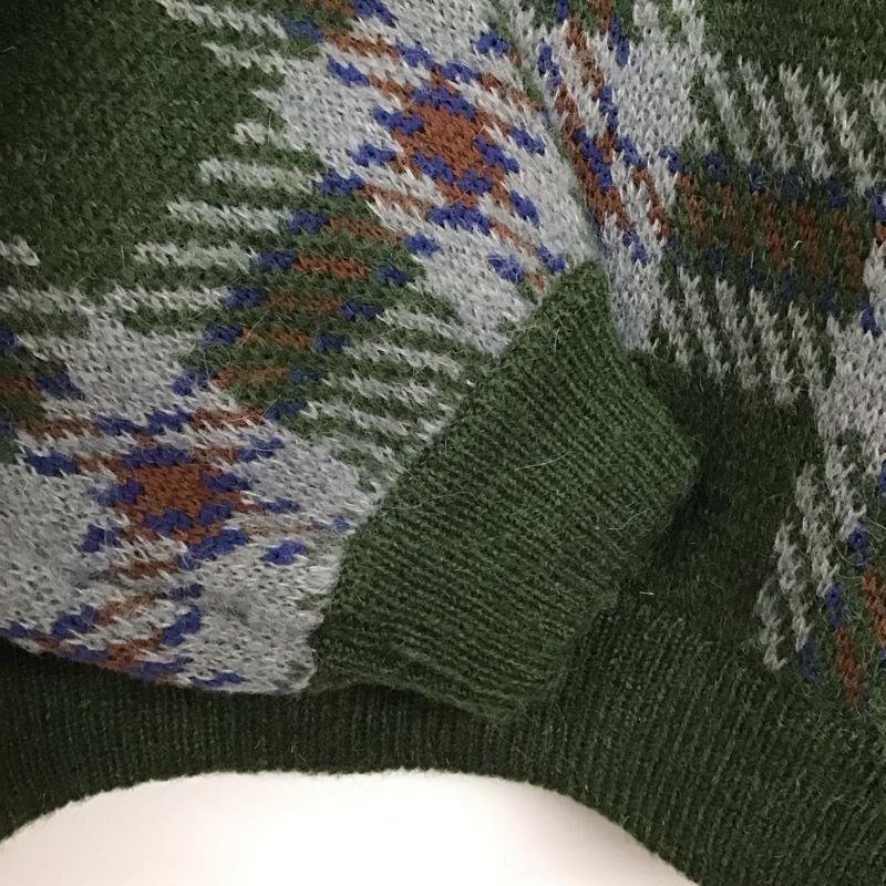 マウジー MOUSSY ニット、セーター 長袖 010CSW70-0580 FREE チェック マルチカラー / マルチカラー / multicolor レディース USED 古着 中古 10156730