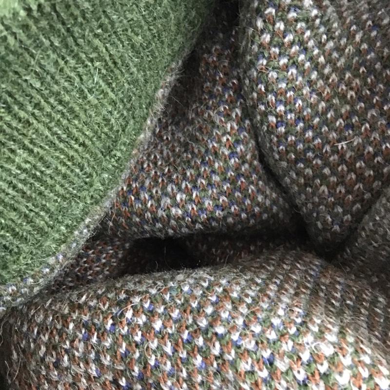 マウジー MOUSSY ニット、セーター 長袖 010CSW70-0580 FREE チェック マルチカラー / マルチカラー / multicolor レディース USED 古着 中古 10156730