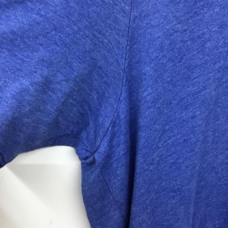 古着 USED Tシャツ 半袖 半袖カットソー プリントTシャツ クルーネックカットソー XXL プリント 青 / ブルー / blue メンズ USED 古着 中古 10156734